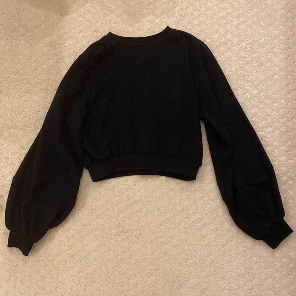 Oak + Fort Bell Sleeve Sweatshirt